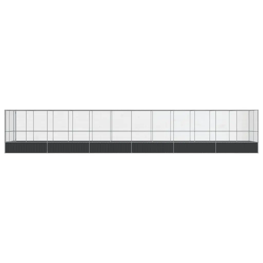 Bird Aviary Outdoor Cage Large Steel Mesh Enclosure