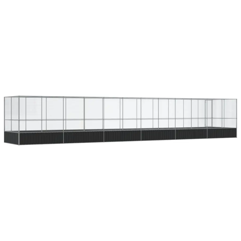 Bird Aviary Outdoor Cage Large Steel Mesh Enclosure