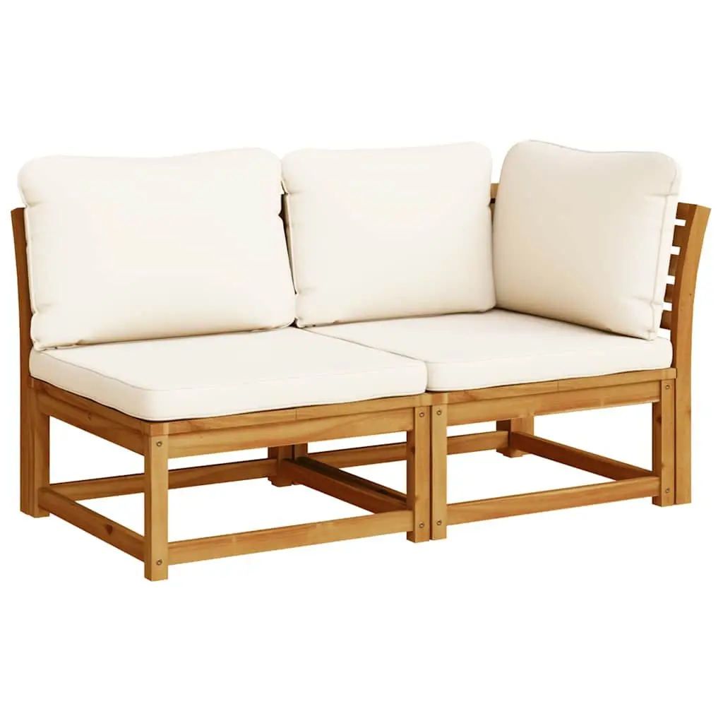 4-Piece Garden Lounge Set in Brown