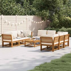 Acacia Wood Outdoor Sectional Sofa Set Specifications