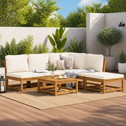 6-Piece Modular Outdoor Sectional Sofa Set Specifications