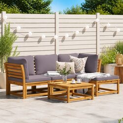 5 Piece Sectional Sofa Set: Dimensions and Features