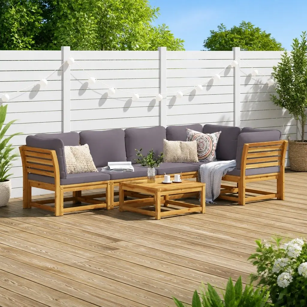 6-Piece Outdoor Lounge Set