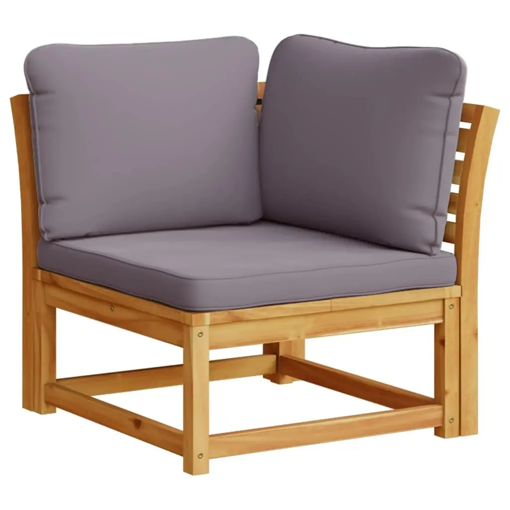 Outdoor Sectional Sofa 2-Seater with Cushions