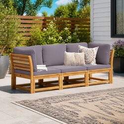 Specifications of 3-Piece Outdoor Lounge Set with Cushions