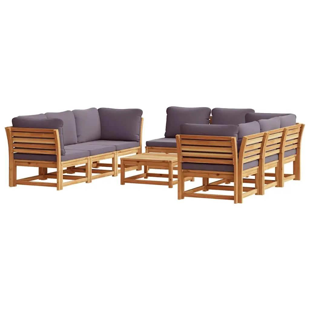 9-Piece Modular Outdoor Lounge Set