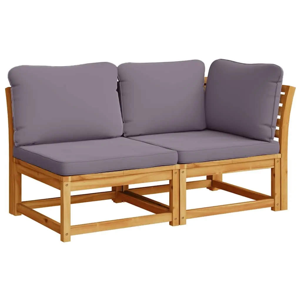 Outdoor Sectional Sofa Set Garden Lounge Furniture 11 Piece with Cushions