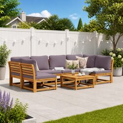 Specifications of 7 Piece Outdoor Sectional Sofa Set