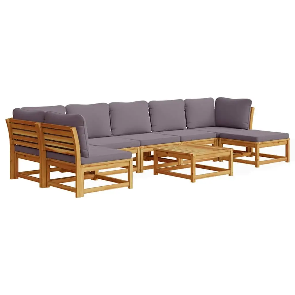8 Piece Outdoor Sectional Sofa Set