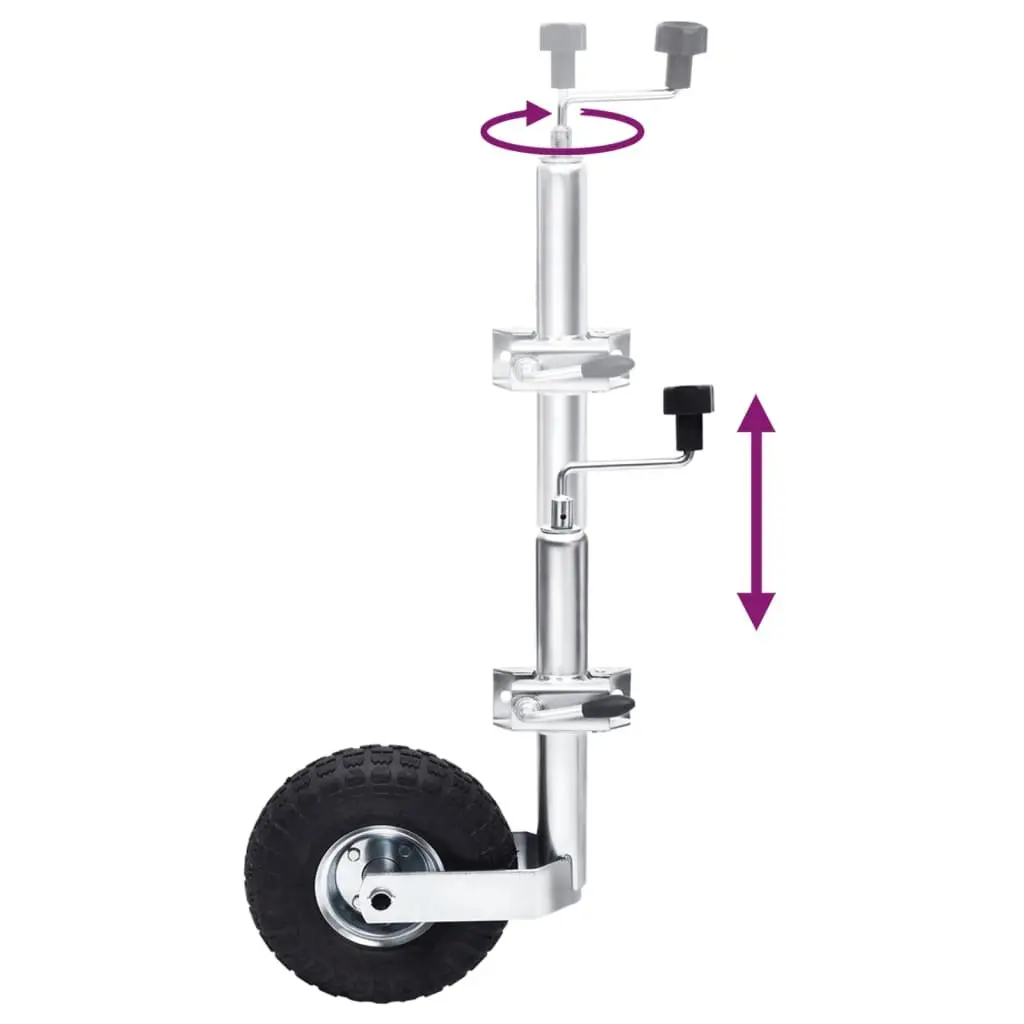 48mm Jockey Wheel with Split Clamps