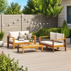 Specifications of 3-Piece Outdoor Furniture Sofa Set