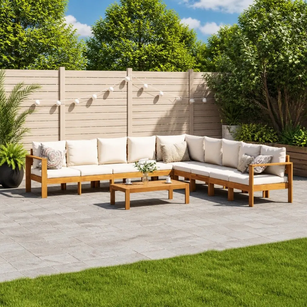 Garden Sofa Set Outdoor Furniture 6 Piece Acacia