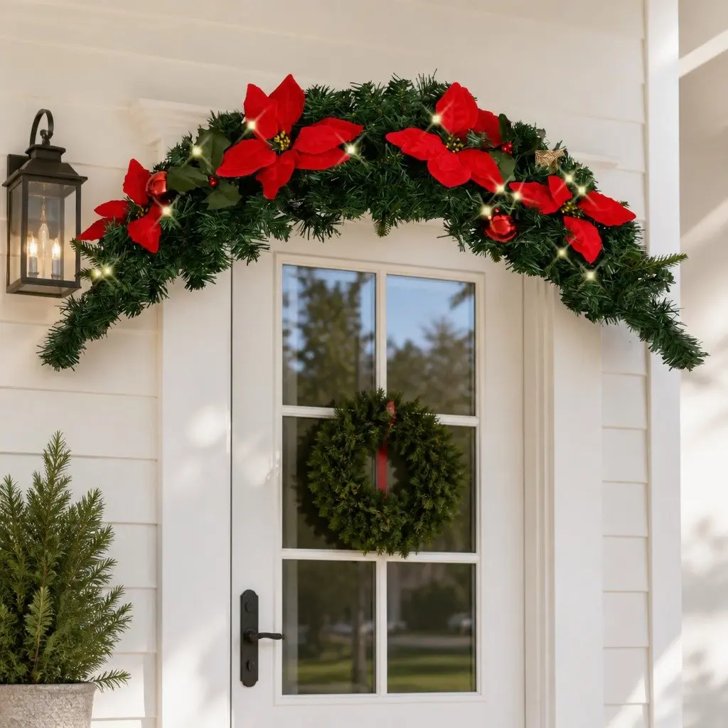 90cm LED Christmas Arch Decoration