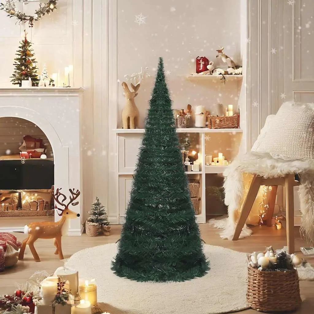 150cm Pre-lit Green Christmas Tree