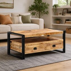Specifications of 100x55x45 cm Coffee Table with Storage