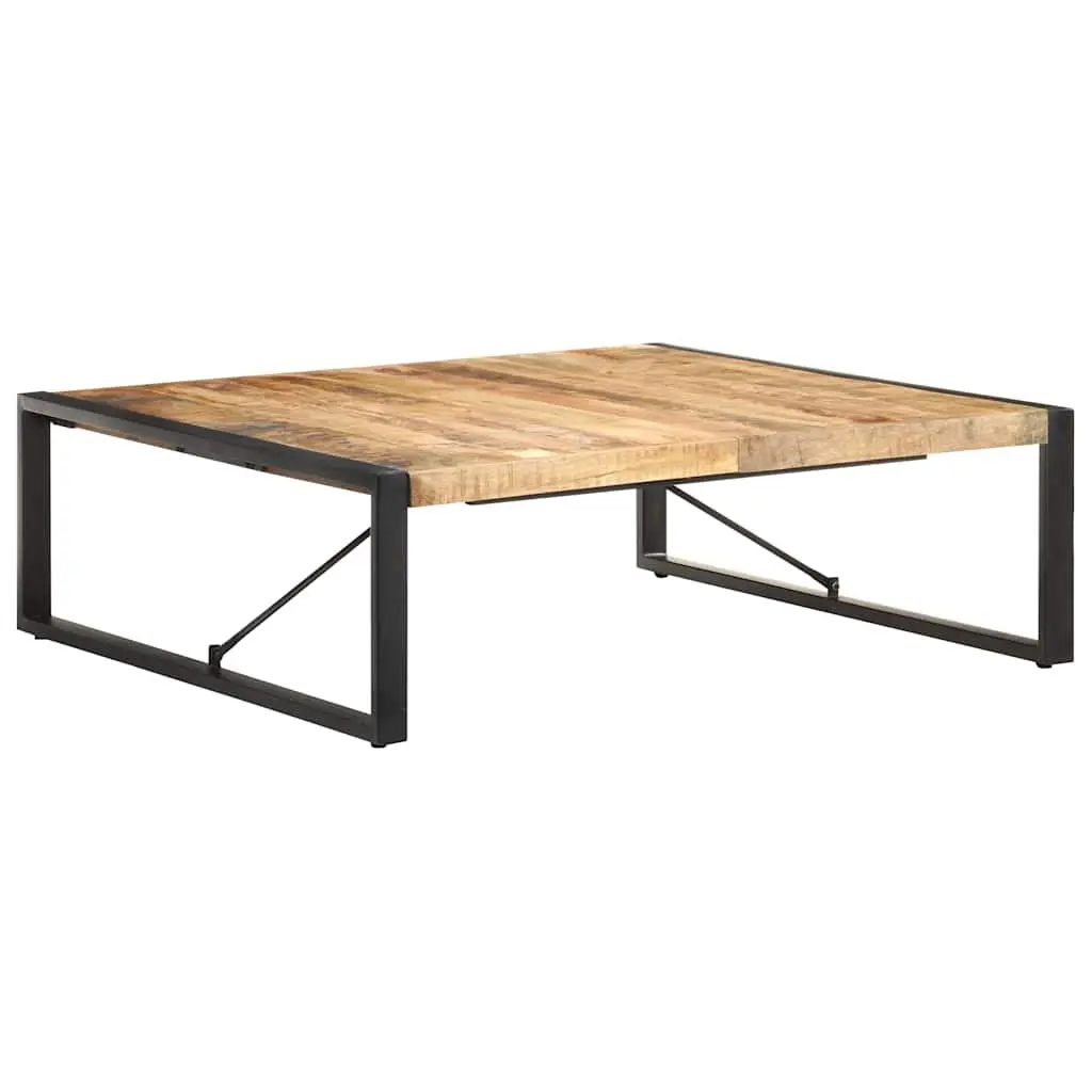 120x120x40cm Black Coffee Table