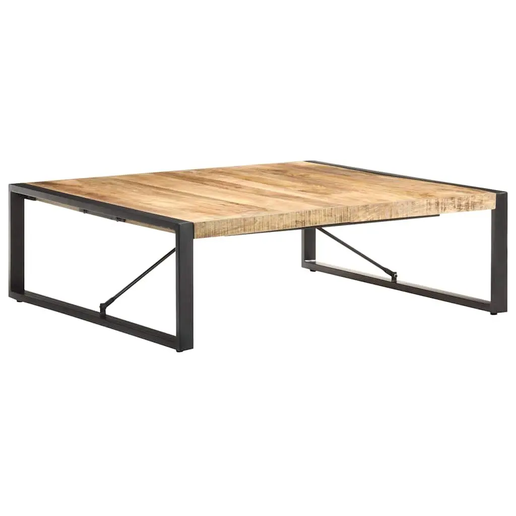 120x120x40cm Black Coffee Table