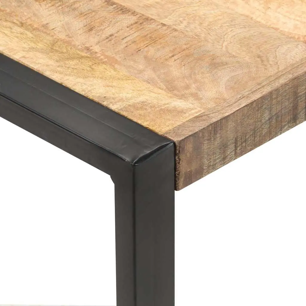 120x120x40cm Black Coffee Table