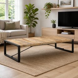 Specifications for Industrial Coffee Table 180x90x40 cm