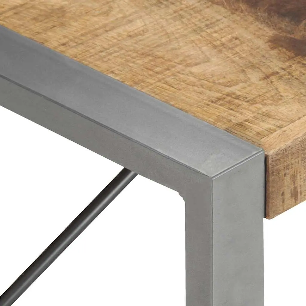 Coffee Table Living Room 180x90x40 cm Industrial Style Wooden Furniture