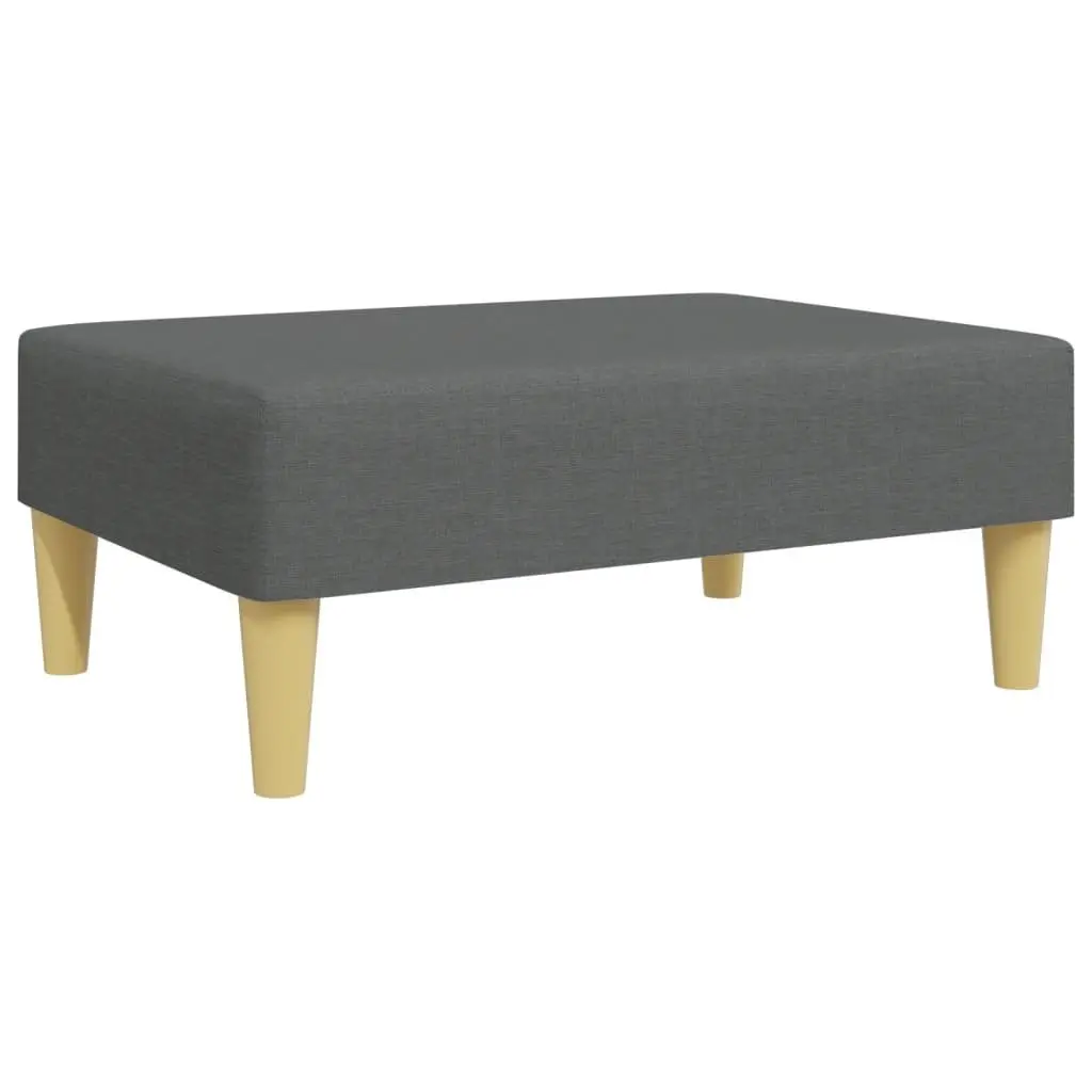 Grey Velvet 2-Seater Sofa Bed