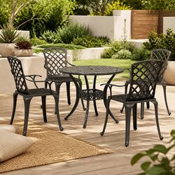 Specifications for 5-Piece Garden Dining Set with Table