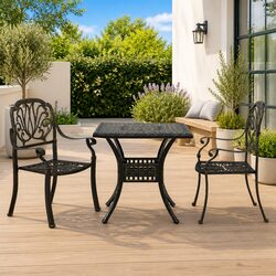 Outdoor Bistro Set Specifications: 3-Piece Garden Furniture