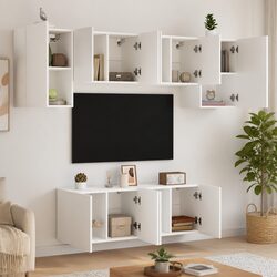 Specifications for 6-Piece Floating TV Wall Unit