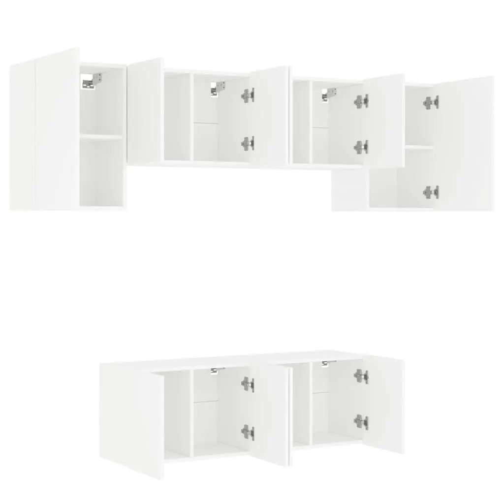 6-Piece Floating TV Wall Unit