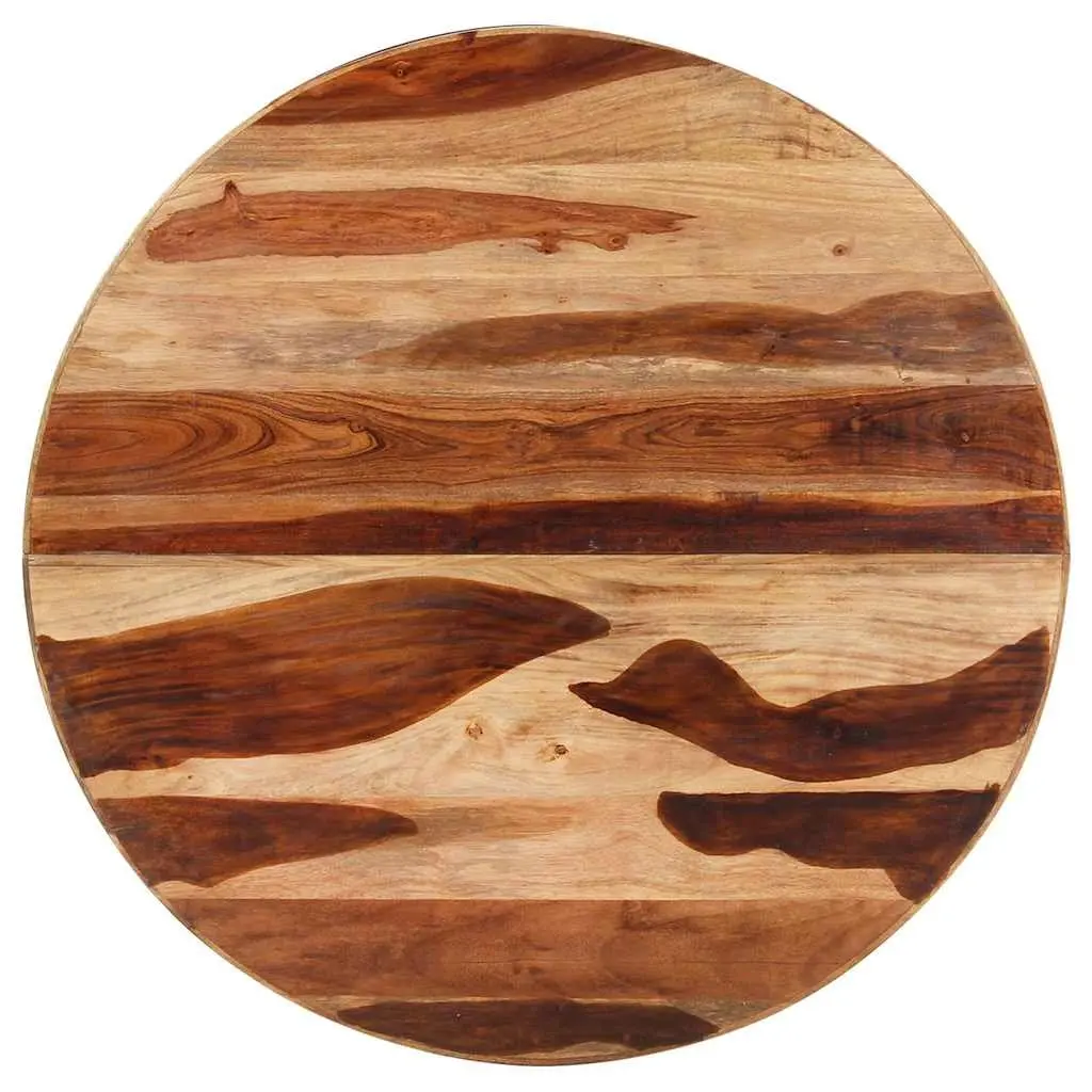Dining Table 100x100x75 cm Solid Acacia Wood Furniture Kitchen Room Brown