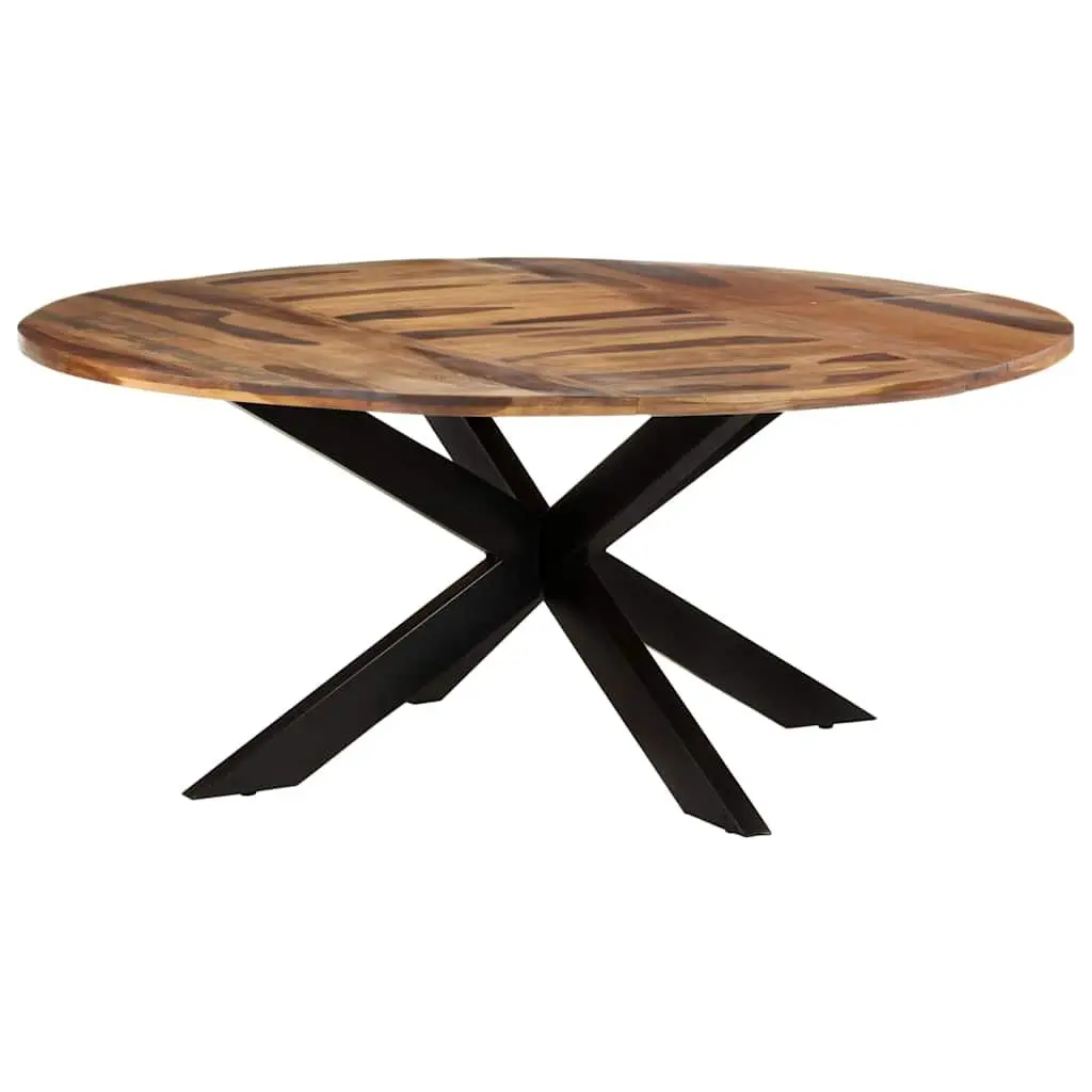 Round Dining Table 175cm Acacia Wood