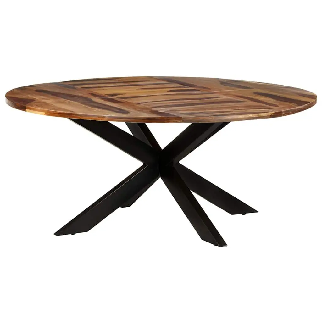 Round Dining Table 175cm Acacia Wood