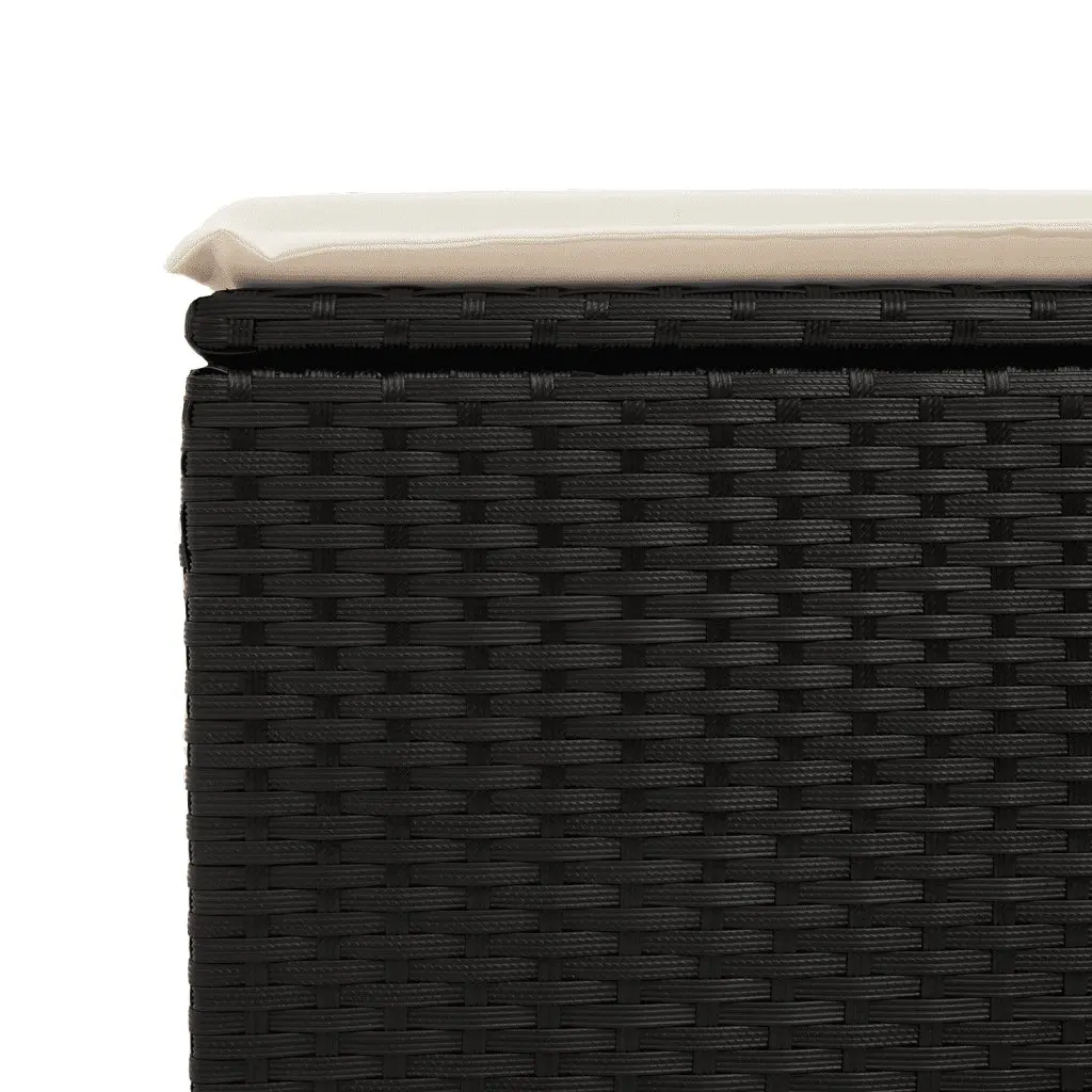 6 Piece Garden Sofa Set with Tempered Glass Table