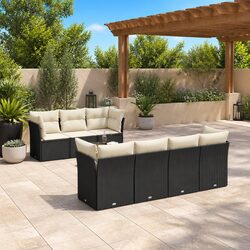 8-Piece Modular Outdoor Sofa Set Specifications and Details