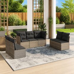 Specifications of Grey 7 Piece Outdoor Sofa Set