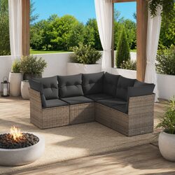 Specifications of the 5-Piece Grey Sofa Set