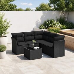 Modular 6 Piece Garden Sofa Set Specifications and Details