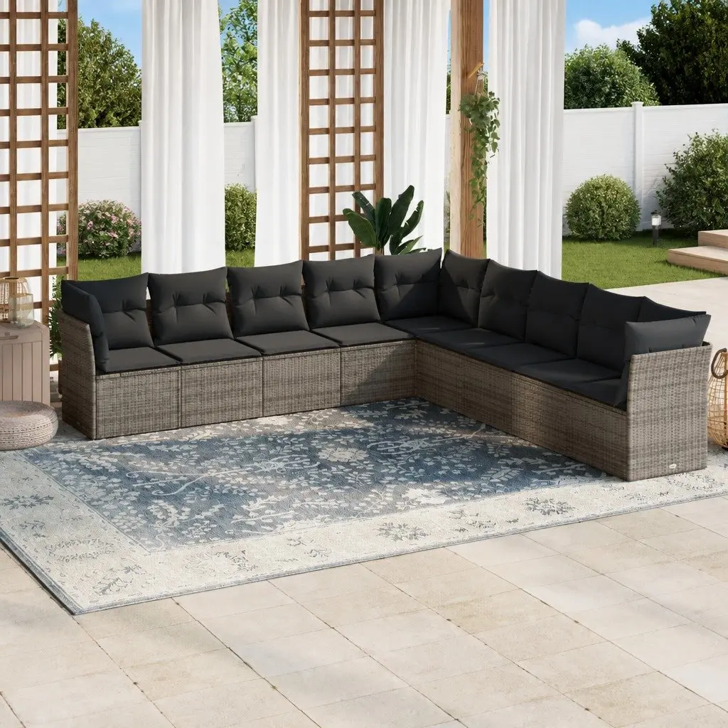 9-Piece Modular Garden Sofa Set