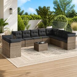 Specifications of the Grey Modular 11 Piece Garden Sofa Set