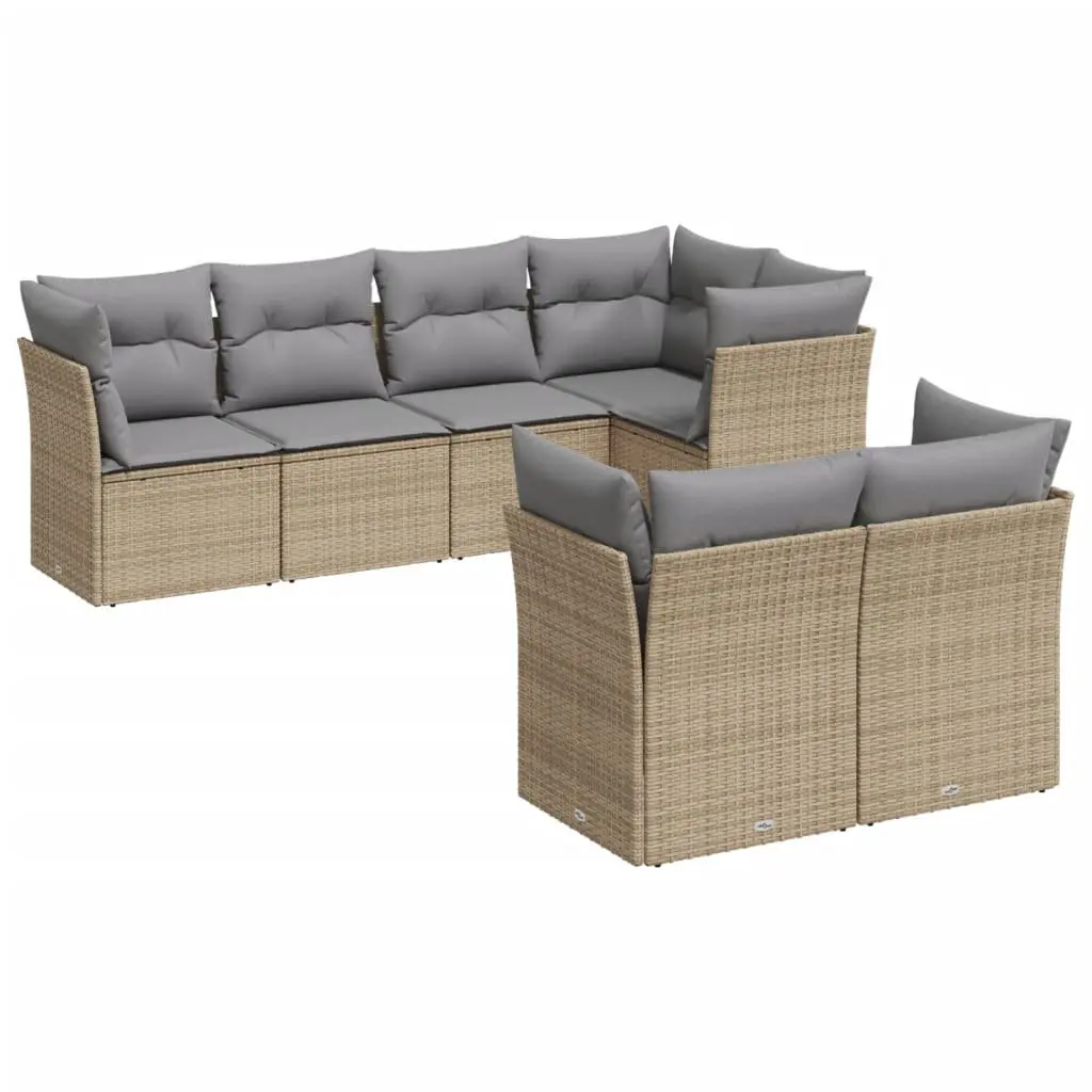 7-Piece Outdoor Garden Sofa Set