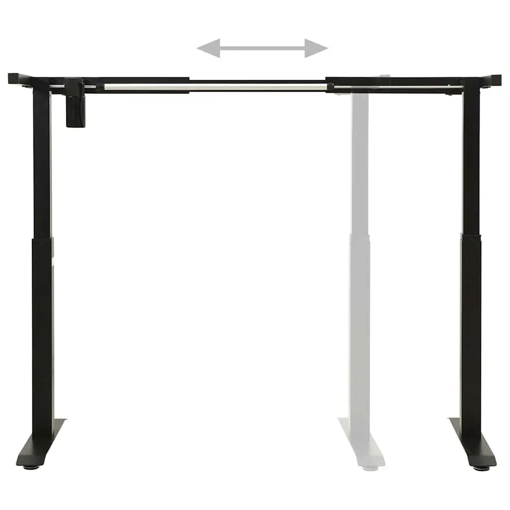 Electric Standing Desk Frame with Height and Width Adjustments