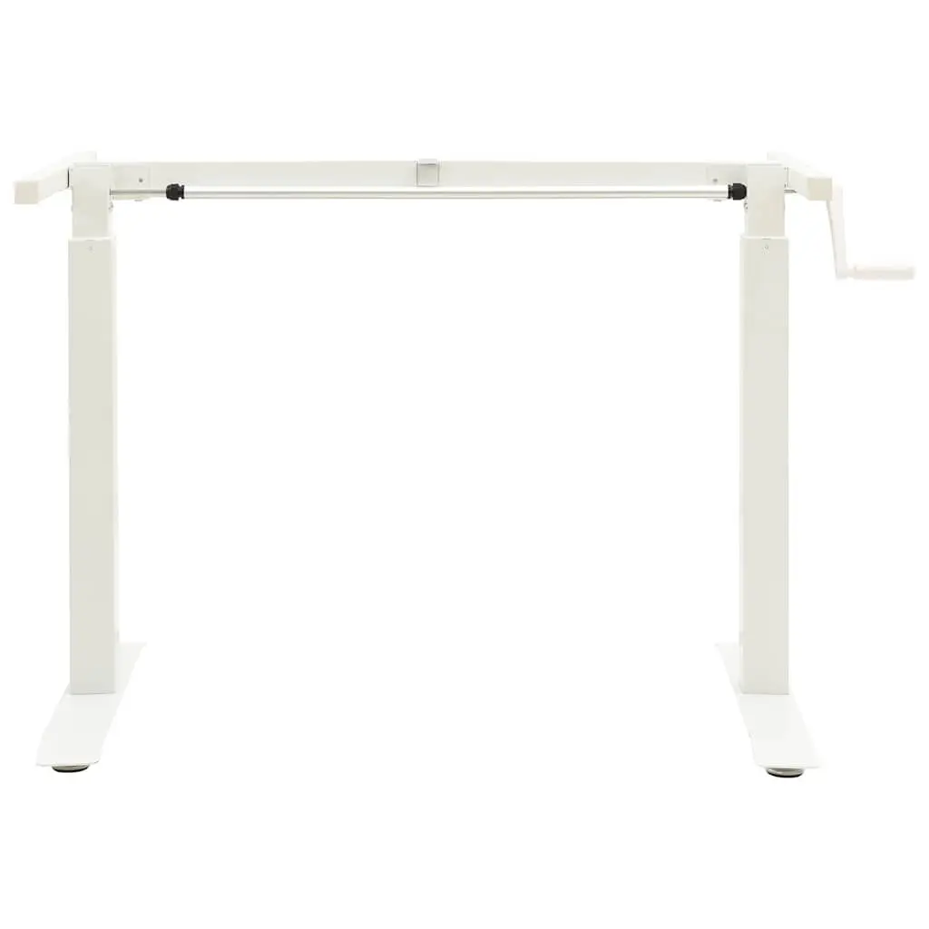 Manual Height Adjustable Desk Frame