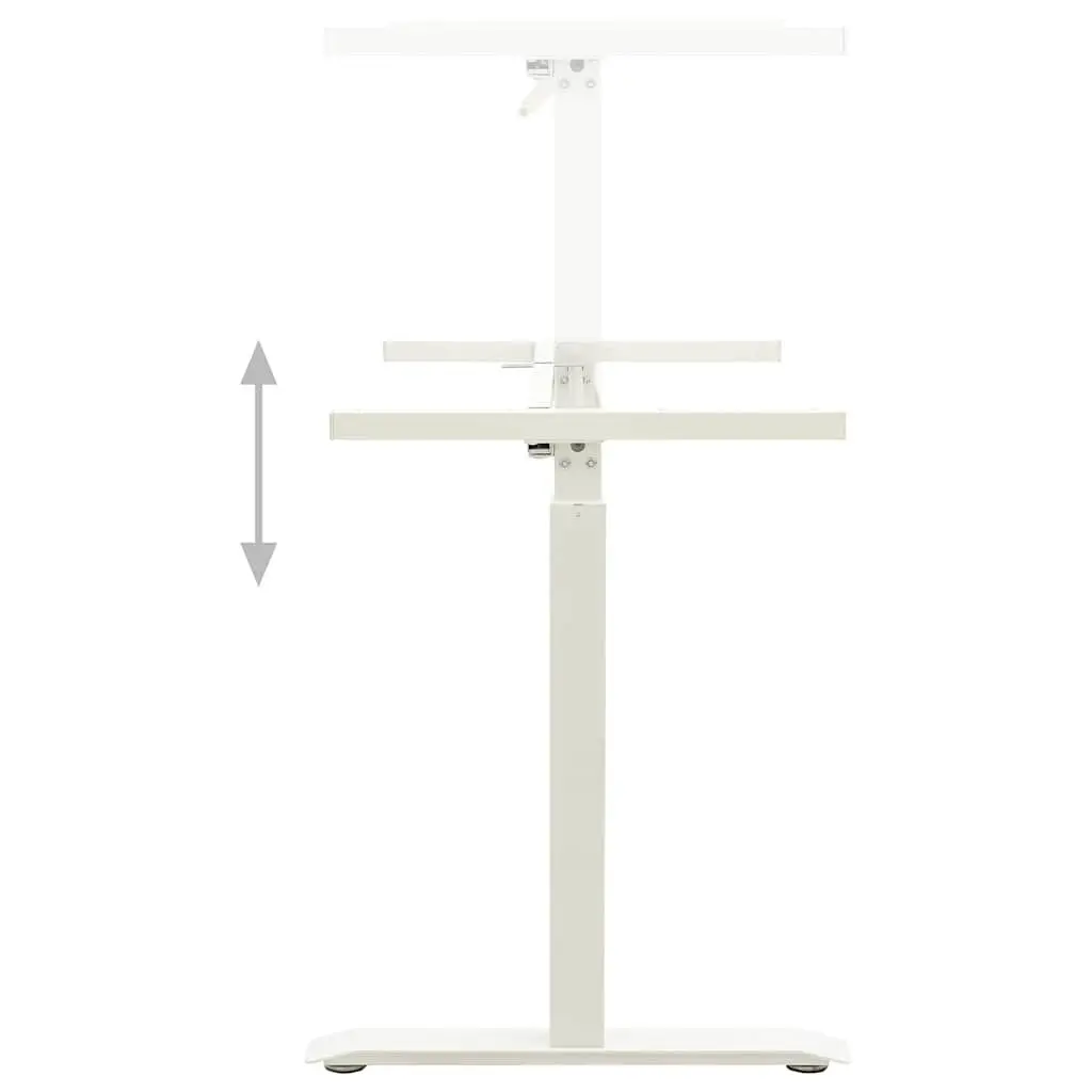 Manual Height Adjustable Desk Frame