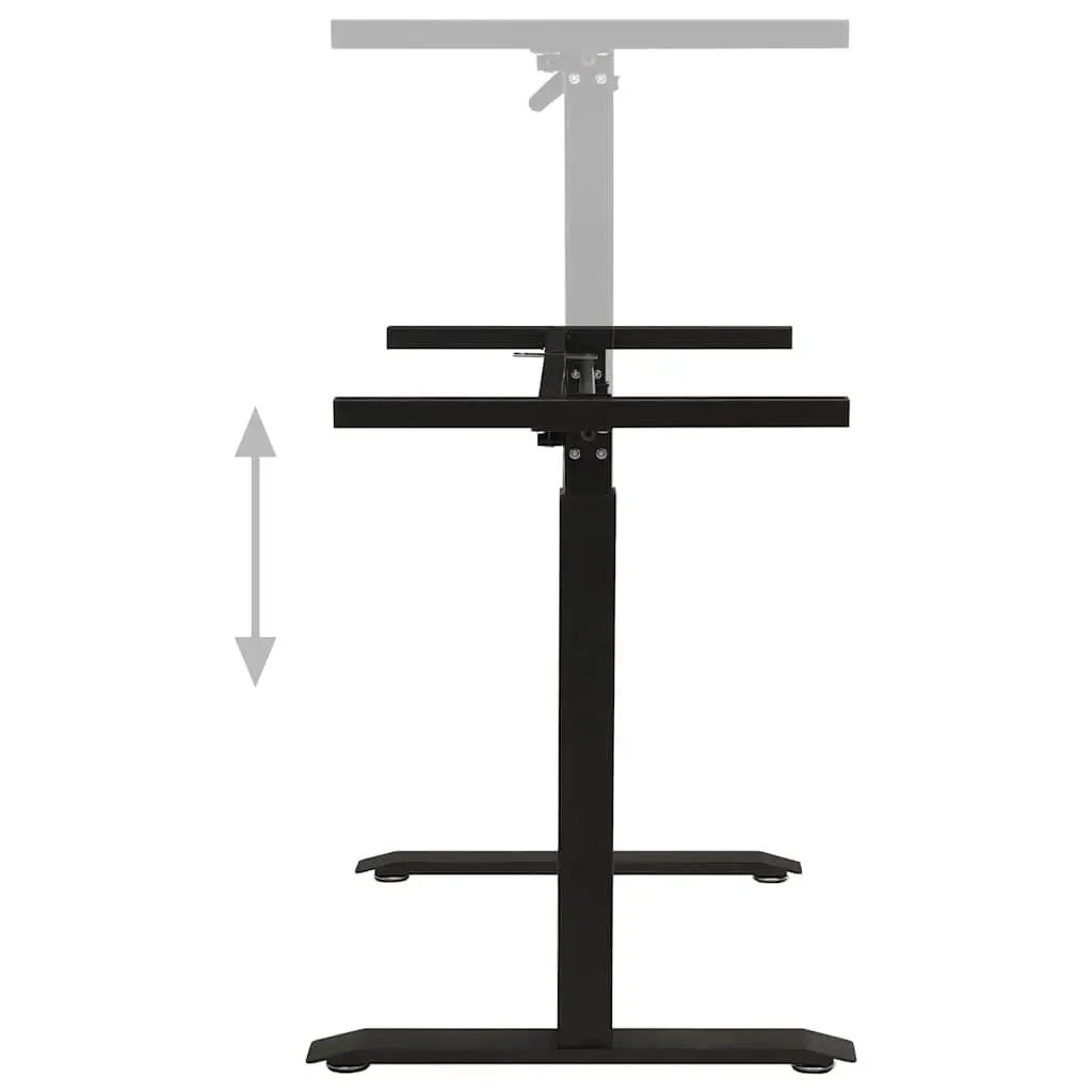 Manual Height Adjustable Desk Frame