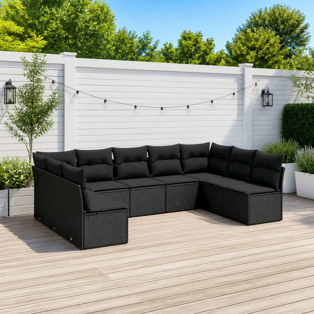 9-Piece Modular Outdoor Sofa Set
