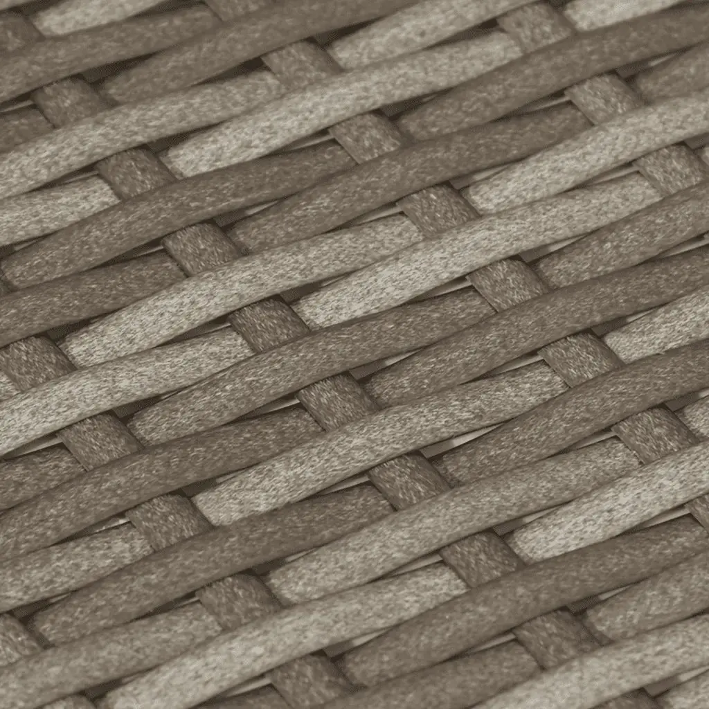 10 Piece Outdoor Garden Sofa Set Modular Patio Furniture Grey Rattan