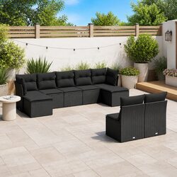 Specifications of the 9-Piece Garden Sofa Set