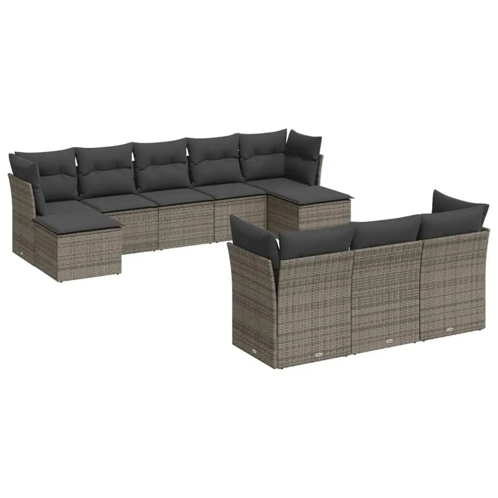 10 Piece Modular Garden Sofa Set