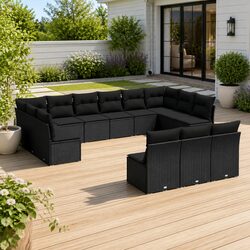 Specifications for 13 Piece Modular Garden Sofa Set