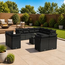 Specifications of 12 Piece Outdoor Garden Sofa Set